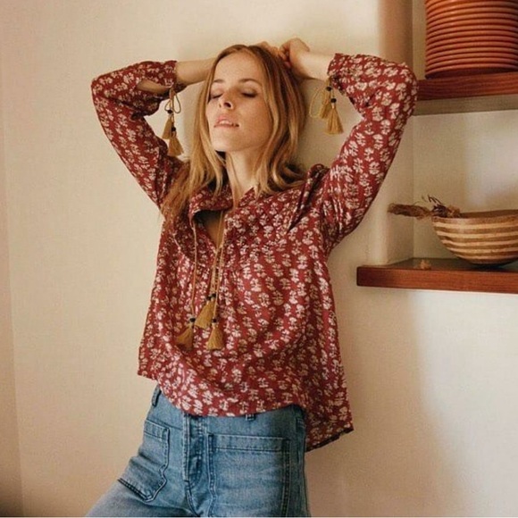 Doen Hamsa Top in Rust Block - Picture 8 of 8